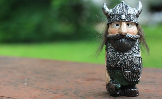 action figure from a viking board game